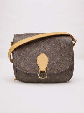 Authentic Louis Vuitton Saint Cloud GM Monogram Crossbody Bag